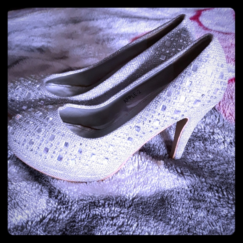 Glitter heels